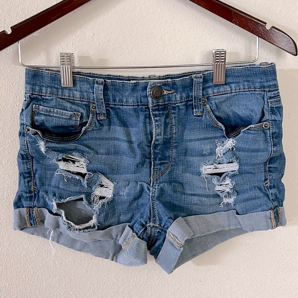 Mudd Flex Stretch Denim Shorts - Picture 6 of 10